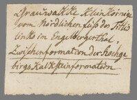 L 01604
<br/>
Label met opschrift
<br/>
<em>Escher von der Linth, Johannes Conrad (1767-1823)</em>